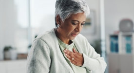 Physician performing an echocardiogram to evaluate chest pain and heart health at 14 Street Medical Arts